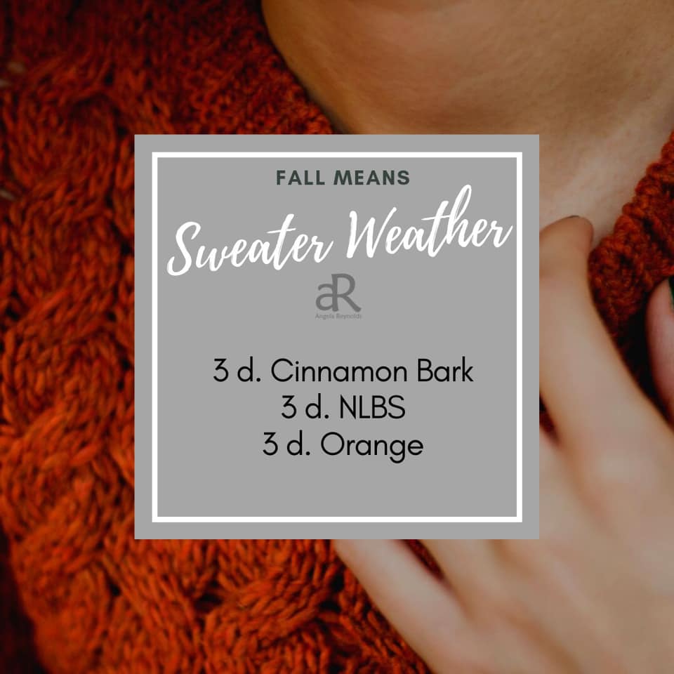 Sweater Weather Diffuser Recipe