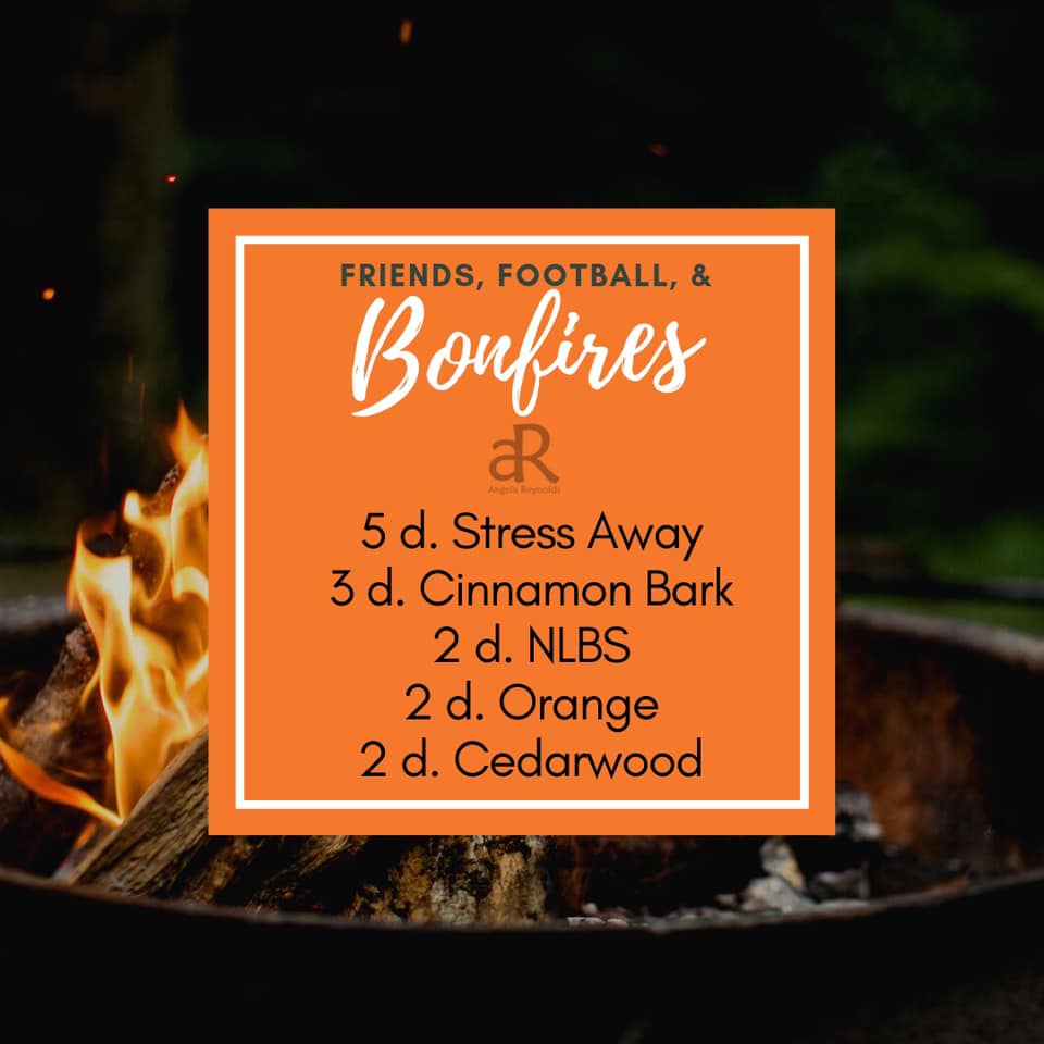 Friends, Football, and Bonfires Diffuser Recipe