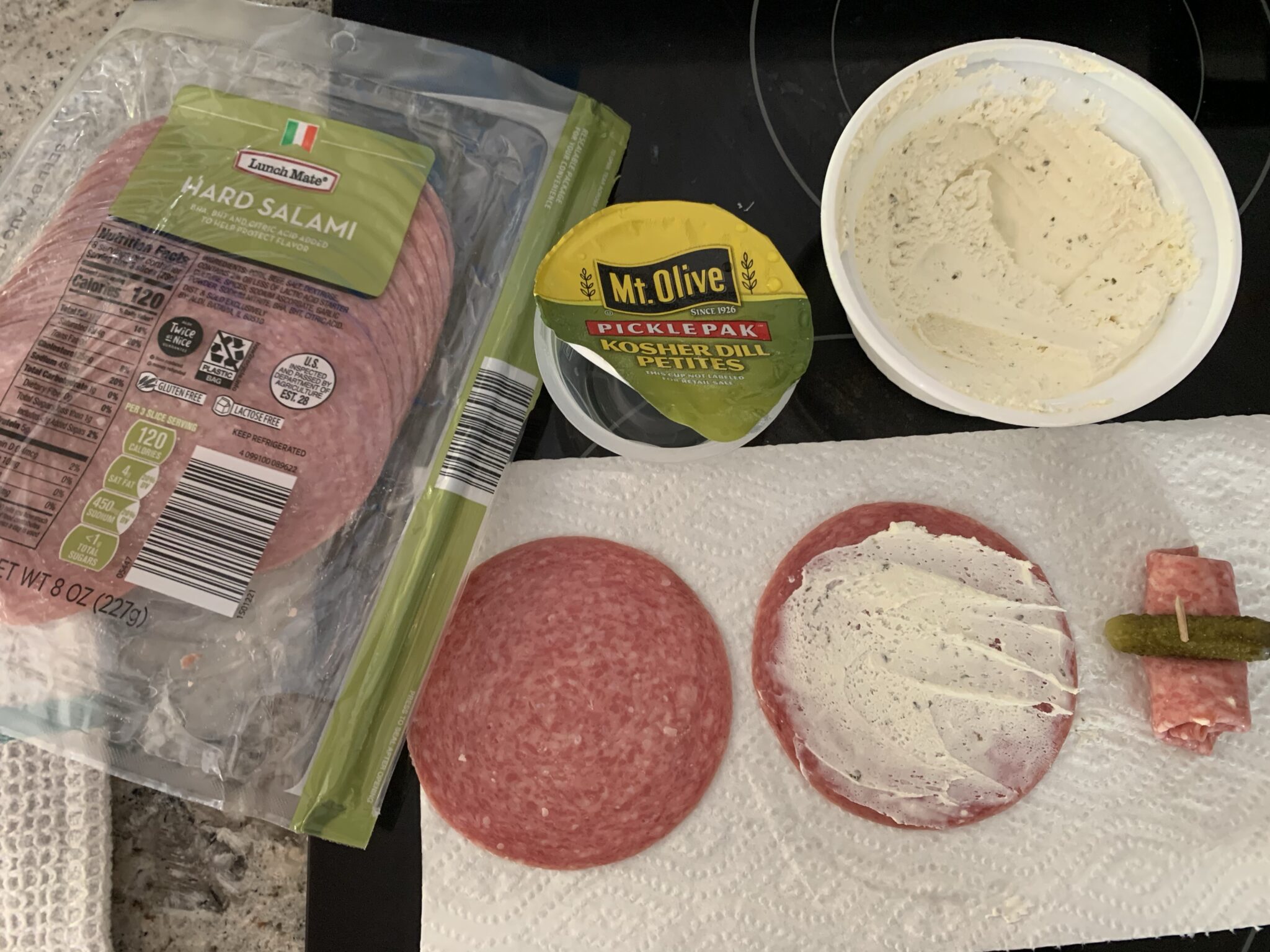 KETO Salami Roll-ups - Angela Reynolds